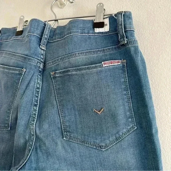 Hudson Natalie Midrise Slim Boyfriend Jeans Sz 26 - Picture 8 of 13